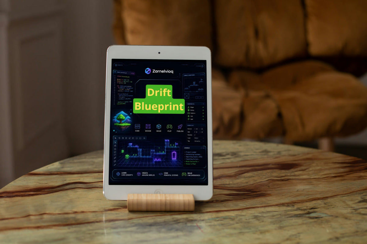 drift blueprint tablet