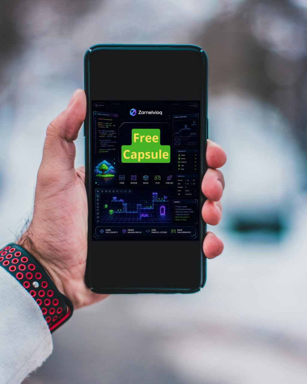 free capsule phone