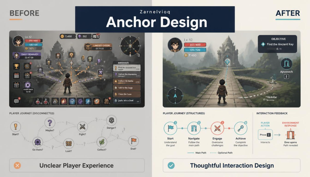 anchor design before after