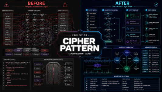 cipher pattern before after