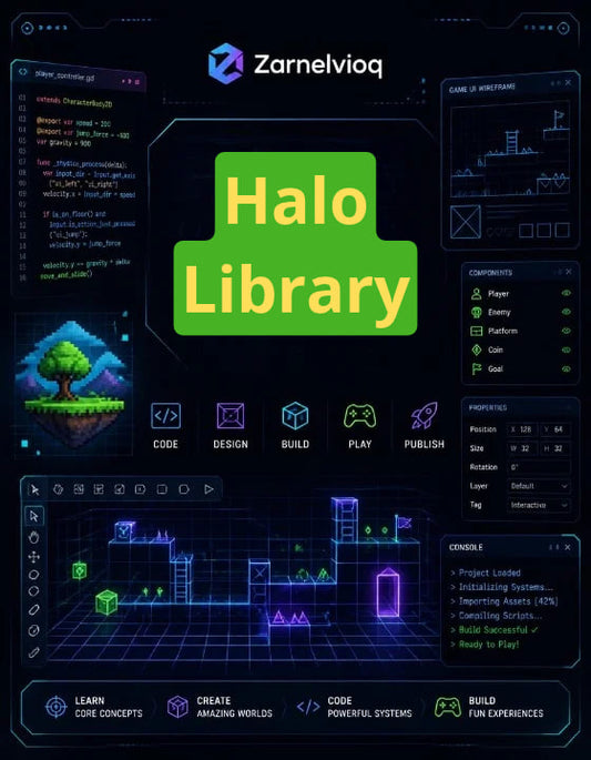 halo library title Zarnelvioq