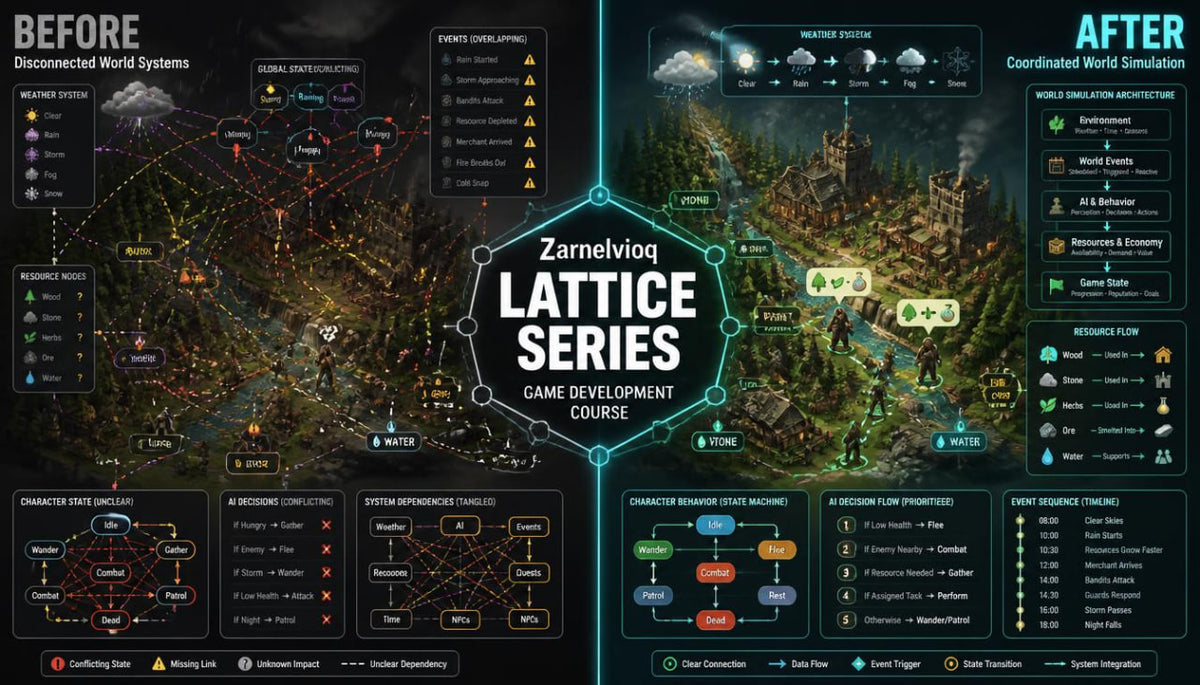 lattice series before after