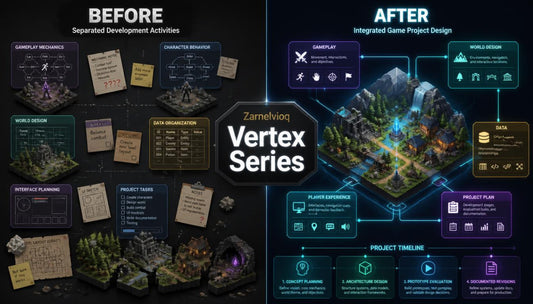 Vertex series before after
